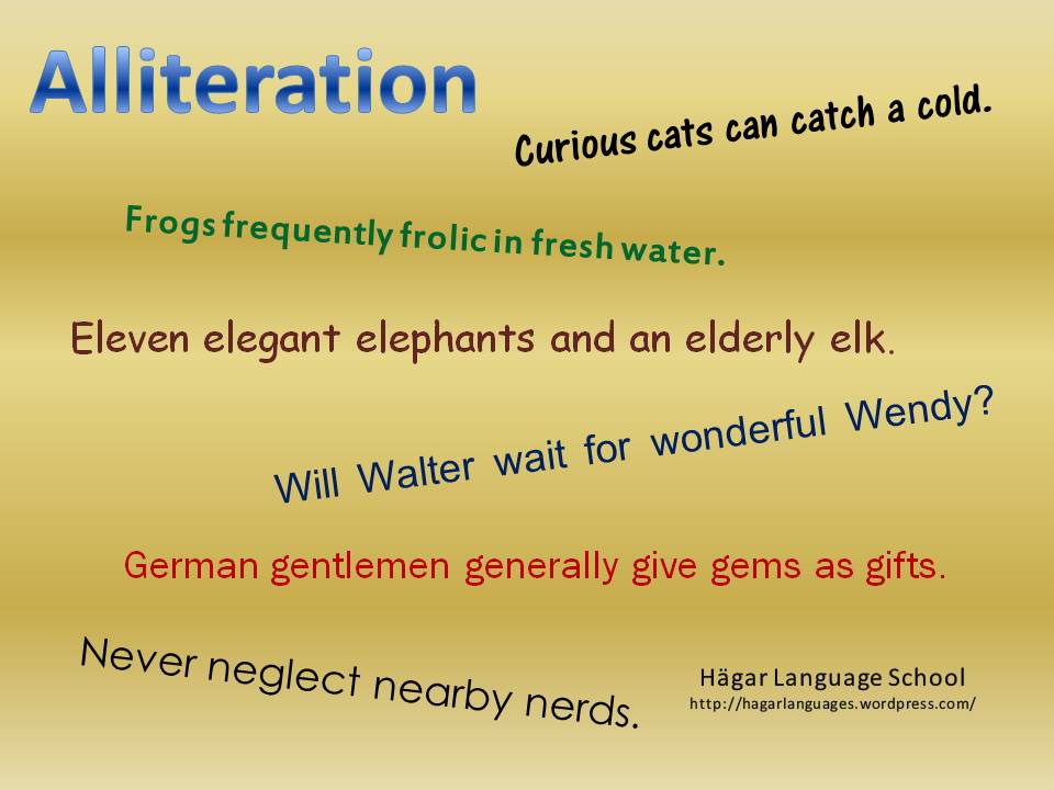 Alliteration Examples 